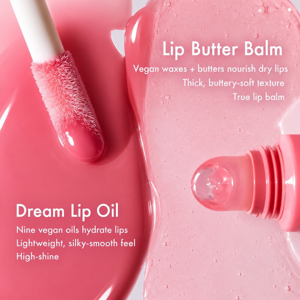 Summer Fridays Dream Lip Oil Rose Bud ✨ Sheer Cool Pink Hydrating Gloss NIB - Picture 7 of 8